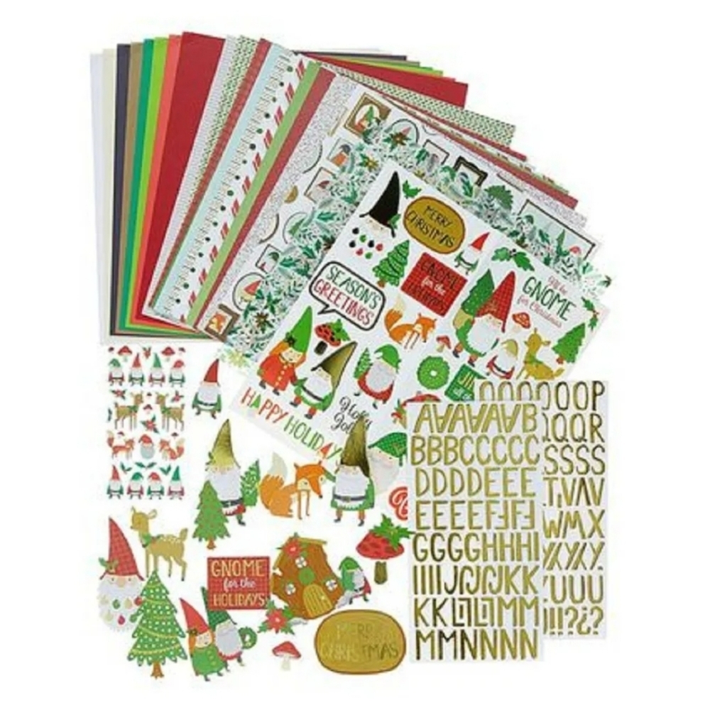 We R Memory Keepers Holiday Gnome kits CHRISTMAS DECOR